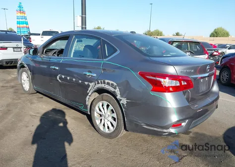 2018 Nissan Sentra Sv from USA, damaged, VIN 3N1AB7AP3JL632016